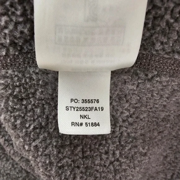 PATAGONIA Gray Worn Wear Men's Better 1/4 Zip Pullover Knit Fleece Sweater Sz L - Picture 12 of 15